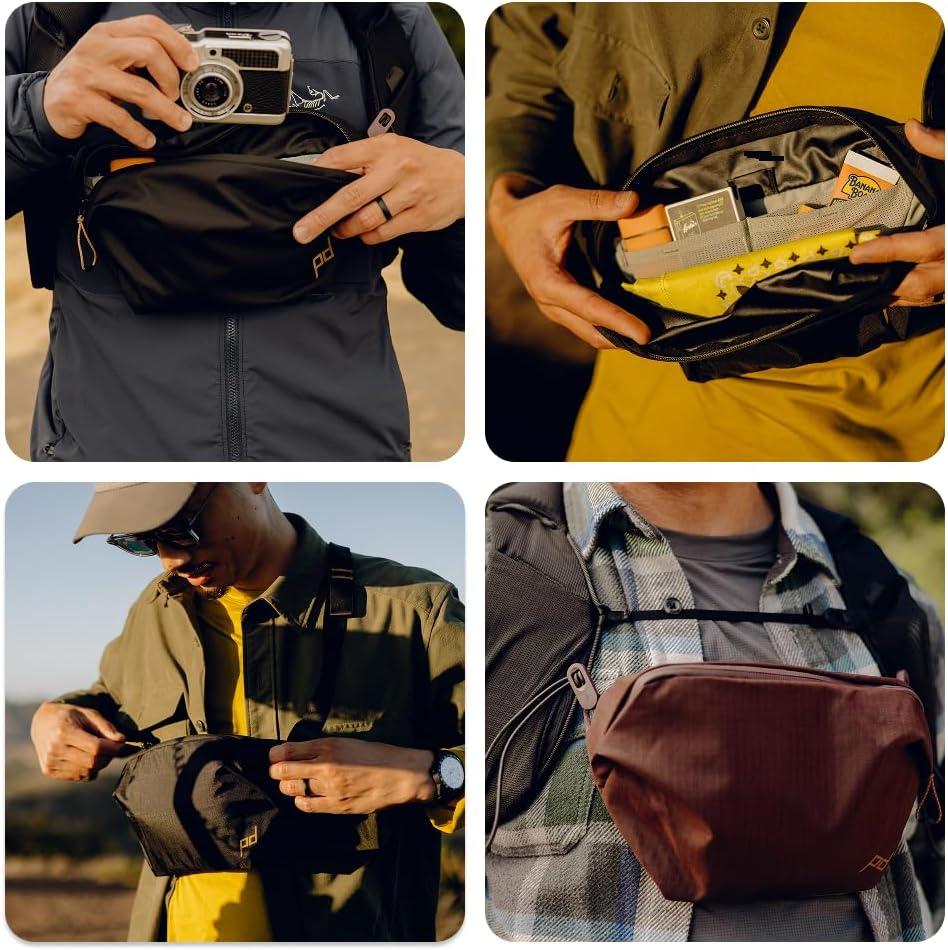 imagePeak Design Outdoor Sling Padded Adjustable Strap for Crossbody amp Waist Carry Ideal for Carrying Cameras amp EssentialsCoud
