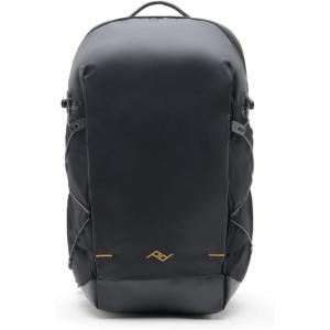 Peak Design Outdoor Backpack 18L, Kelp, Compact and Lightweight Frameless Daypack, 270-Degree Rear Zip, Ideal for Day Hikes, Hydration, Camera Carry & Commuting, Versatile Backpack for Men and Women(Black)