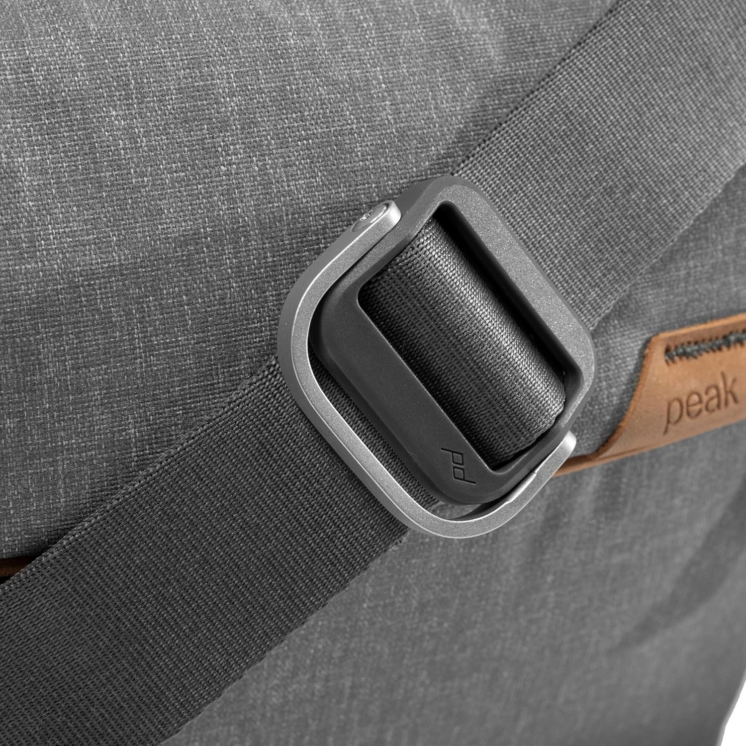 imagePeak Design Everyday Sling 10L Ash Padded Adjustable Shoulder Strap for Crossbody or Waist Carry FlexFold Dividers Ideal for Carrying Cameras or Everyday Essentials Sling Bag for Men and Women
