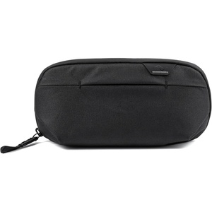 Peak Design Wash Pouch, Black, Weatherproof Travel Toiletry Bag, Upright or Hanging Dopp Kit with Pockets, Magnetic Toothbrush Pocket, Wide UltraZip Opening, Toiletry Bag for Men and Women(Black)